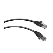  Патч-корд Cabeus PC-UTP-RJ45-Cat.5e-1.5m-BK неэкранированный, черный 