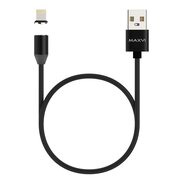  Кабель Maxvi MCm-01L black USB-A-Lightning, 2A 