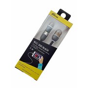  Дата-кабель Ritmix RCC-200 microUSB + 8-pin 1м Black 