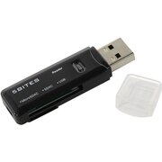  Карт-ридер 5bites RE3-200BK USB3.0, SD, TF, USB PLUG black 