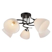  Люстра HIPER Vega H157-2 5x60 Вт, черный/хром 