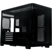  Корпус XASTRA QR600M 0F-UC (QR600M-0F-UC-L) Black mATX/Aquarium/Curve Glass /Led Strip/No fans/Type-C 