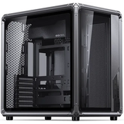  Корпус JONSBO X400 Gray, TG (aquarium), mini-ITX, mATX, ATX, серый 