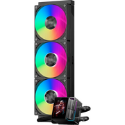  СВО PcCooler DS360 Display ARGB (DS360-BKAWXY-GL) Soc-AM5/AM4/1200/1700/1851 черный 4-pin 39.8dB Al LCD 310W Ret 