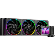  СВО ID-Cooling DL360 Max, ARGB Soc-AM5/AM4/1200/1700/1851 черный 4-pin 14-31.2dB Al LCD 350W Ret 