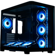  Корпус XASTRA QR600 7ARGB C10-UC (QR600-7FM12A-C10-UC) Black ATX/Aquarium/Curve Glass/Led Strip/7x120mm ARGB PWM FM fans/Argb+PWM HUB 10port/ Type-C 