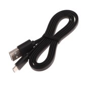  Кабель Maxvi MC-01F black USB-A-microUSB, 2A 