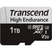  Карта памяти Transcend 350V SDmicro, 1 Тб, (TS1TUSD350V), Endurance, c адаптером 