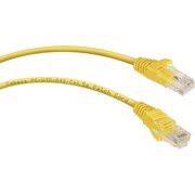  Патч-корд Cabeus PC-UTP-RJ45-Cat.5e-3m-YL-LSZH неэкранированный, желтый 