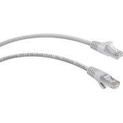  Патч-корд Cabeus PC-FTP-RJ45-Cat.5e-0.3m-LSZH экранированный, серый 