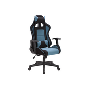  Кресло игровое BRABIX GT Racer GM-100 (531818) ткань, черное/голубое 