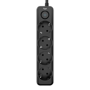  Сетевой фильтр AGNI TP-FD4E-3m-black 