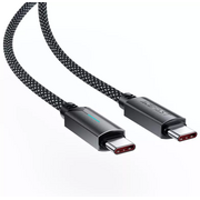  Кабель ACEFAST C19-03 USB-C to USB-C 60W fast charging data cable Black 