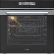  Духовой шкаф Hyundai HEO 6773 IX черный/нерж 