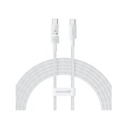  Кабель BASEUS P10373000211-00 Gem Fast Charging Data Cable USB-C to USB-C 100W 1m Moon White 