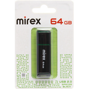  USB-флешка Mirex 13600-FMUSBK64 64GB Spacer Black 