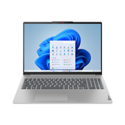  Ноутбук Lenovo IdeaPad Slim 5 16IMH9 (83DC00AVIN) Intel Core Ultra 5 125H/16Gb/SSD512Gb/16"/IPS/WUXGA/1920x1200/60Hz/NoOS/Cloud Grey/1.82kg 