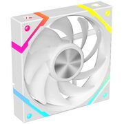 Вентилятор Eurocase EU-FN120ARGB_12 WH YH1225 White,120 ARGB fan 3pin+AURA 5V3pin female and male connector with brown box,3pcs 