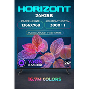  Телевизор Horizont 24H25B черный 