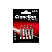  Батарейка AAA Camelion LR03-4P Plus Alkaline (12553) 
