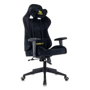  Кресло игровое Zombie 51 черный Light-20 крестов. пластик 