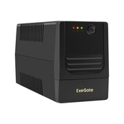  ИБП ExeGate Power NB-1000.LED.AVR.4C13 (EX299490RUS) 1000VA/650W, LED, AVR, 4*C13, батарея 12V 9Ah, Black 