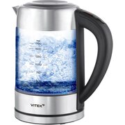  Электрочайник Vitek VT-WK1046 черный/серебристый 