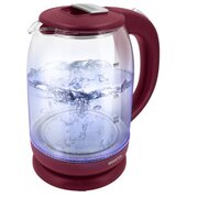  Электрочайник MARTA MT-1096 бордовый гранат 