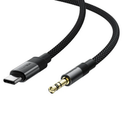  Переходник ACEFAST J11 USB-C to 3.5mm audio adapter cable Black 