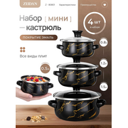 Набор мини-кастрюль Zeidan Z-80801 Naft 8 предм 