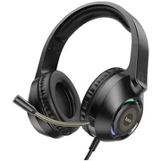  Наушники Hoco W108 Sue черный 2м мониторные USB оголовье 