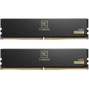  ОЗУ TEAMGROUP T-Create Expert (CTCED5128G6400HC42CDC01) 128GB (2x64GB) DDR5 6400MHz CL42 (42-52-52-102) 1.25V / Black 