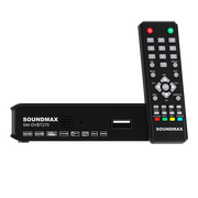  Цифровая ТВ приставка SOUNDMAX SM-DVBT270(черный) 