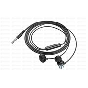  Проводные наушники HOCO M110 Encourage, Jack 3.5mm, 1.2 м, серый металлик 