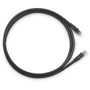  Патч-корд Cabeus PC-ARM-FTP-RJ45-Cat.6a-5m-PE 2xRJ45/8p8c, экранированный, армированный гофрированной стальной лентой, черный 