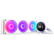  СВО NZXT Kraken Elite 360 RGB (RL-KR36E-W2) (270W, 360mm, LED temp., White, Fans 1xF360 Core Fan) 