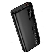  Аккумулятор внешний резервный HOCO J158 Pro Runner 22.5W+PD20W fully compatible power bank 10000mAh черный 