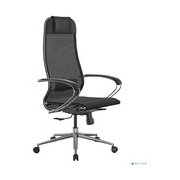  Кресло Метта ErgoLife Set 12 (Z316738830) черный сиденье черный сетка с подголов. крестов. сталь хром 