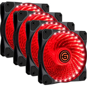  Комплект вентиляторов Ginzzu 12LR33 4шт 