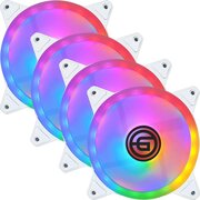  Комплект вентиляторов Ginzzu 12LW4 4шт 