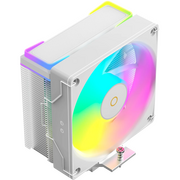  Кулер Ocypus Delta A40 SE WH ARGB, 120mm ARGB Fan, Top ARGB Panel, 4 Heat Pipes, 4-Pin PWM, 800-1800 RPM, 31DBA 