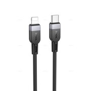  Дата-кабель HOCO X109 Energy PD silicone charging data cable IP (L-2M) Black 