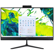  Моноблок Acer Aspire C27B-GARL (DQ.BT2CD.002-Win11H) Full HD Core Ultra 7 255U (1.7) 16Gb SSD512Gb Graphics GbitEth WiFi BT клавиатура мышь Cam черный 