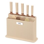  Набор ножей LARA LR05-77 бежевый 