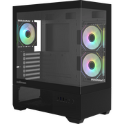  Корпус ZALMAN Chronix V2, ATX, Black, Window, 1xCombo (3.5’’ or 2.5’’), 1x3.5’’HDD, 2x2.5’’SSD, 1xUSB2.0, 1xUSB3.0, 1xUSB Type-C, Side 2x120mm ARGB 