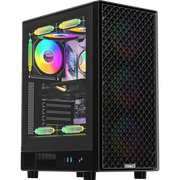  Корпус Formula V Line Mana Dynamic Black AR, ATX, Type-C*1, USB3.0*2, Front 3x120mm ARGB, Rear 1x120mm ARGB 