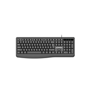  Клавиатура проводная SONNEN JK-205 (513949) бесшумная черная 