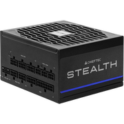  Блок питания Chieftec Stealth SPX-1000-FC (ATX 3.1, 1000W, 80 Plus Platinum, Active PFC, 135mm fan, Gen5 PCIe, Full Cable Management) Retail 