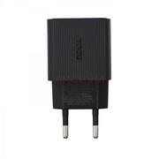  СЗУ HOCO CS81A Excellent single port QC3.0 charger with digital display (EU) черный 