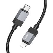  Дата-кабель HOCO X110 Honorific PD charging data cable IP Black 